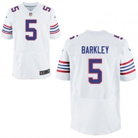 Mens Buffalo Bills Nike White Alternate Elite Jersey BARKLEY#5