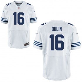 Mens Indianapolis Colts Nike White Alternate Elite Jersey DULIN#16