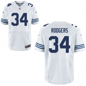 Mens Indianapolis Colts Nike White Alternate Elite Jersey RODGERS#34