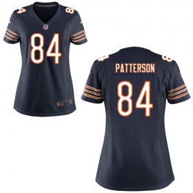 Women's Chicago Bears Nike Navy Blue Game Jersey PATTERSON#84