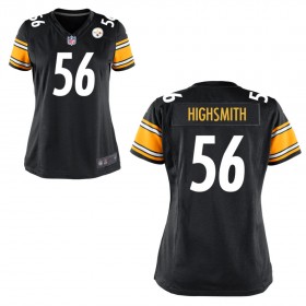 Women's Pittsburgh Steelers Nike Black Game Jersey HIGHSMITH#56