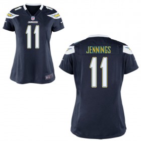 WomenÕs Los Angeles Chargers Nike Navy Blue Game Jersey JENNINGS#11