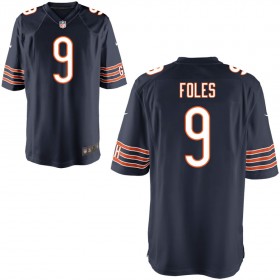 Youth Chicago Bears Nike Navy Game Jersey FOLES#9