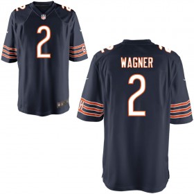 Youth Chicago Bears Nike Navy Game Jersey WAGNER#2