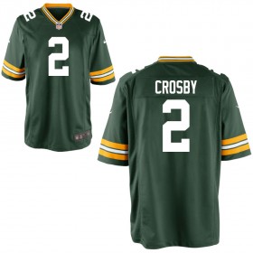 Youth Green Bay Packers Nike Green Game Jersey CROSBY#2