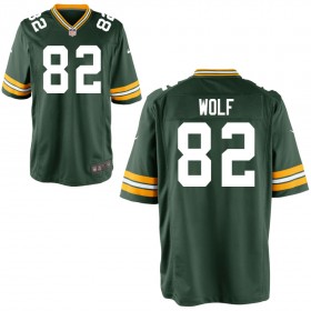 Youth Green Bay Packers Nike Green Game Jersey WOLF#82