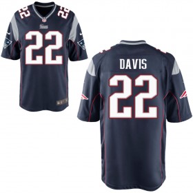 Nike Youth New England Patriots Team Color Game Jersey DAVIS#22