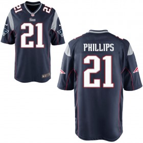 Nike Youth New England Patriots Team Color Game Jersey PHILLIPS#21