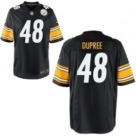 Youth Pittsburgh Steelers Nike Black Game Jersey DUPREE#48