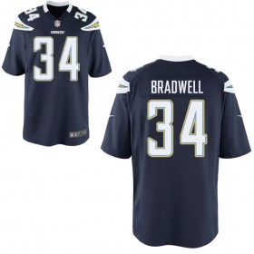 Youth Los Angeles Chargers Nike Navy Game Jersey BRADWELL#34