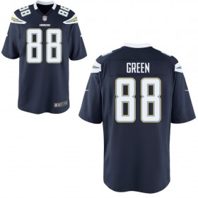 Youth Los Angeles Chargers Nike Navy Game Jersey GREEN#88