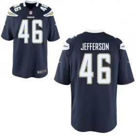 Youth Los Angeles Chargers Nike Navy Game Jersey JEFFERSON#46