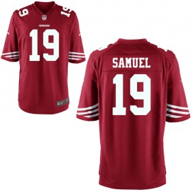 Youth San Francisco 49ers Nike Scarlet Game Jersey SAMUEL#19