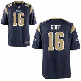 Youth Los Angeles Rams Nike Navy Game Jersey GOFF#16