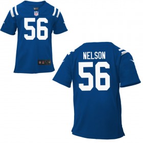 Infant Indianapolis Colts Nike Royal Game Team Color Jersey NELSON#56