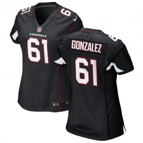 Women's Arizona Cardinals Nike Black Game Jersey GONZALEZ#61