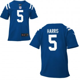 Toddler Indianapolis Colts Nike Royal Team Color Game Jersey HARRIS#5