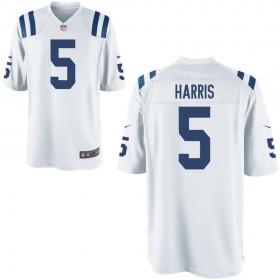 Youth Indianapolis Colts Nike White Game Jersey HARRIS#5