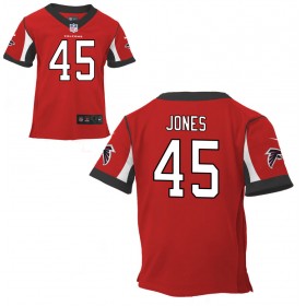Preschool Atlanta Falcons Nike Red Team Color Game Jersey JONES#45