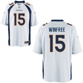Nike Men's Denver Broncos Game White Jersey WINFREE#15