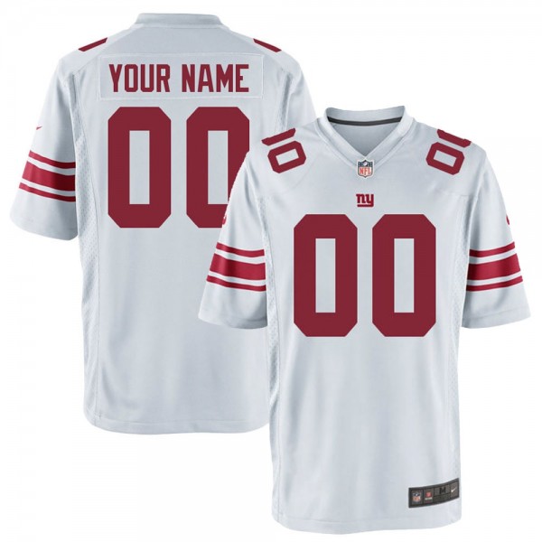 Nike Men's New York Giants Customized Game White Jersey
