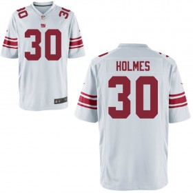 Nike Men's New York Giants Game White Jersey HOLMES#30