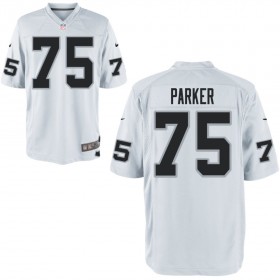 Nike Men's Las Vegas Raiders Game White Jersey PARKER#75