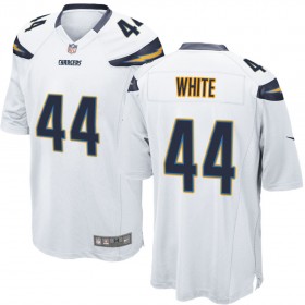 Nike Men's Los Angeles Chargers Game White Jersey WHITE#44