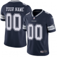 Men's Dallas Cowboys Nike Navy Customized Game Jersey