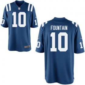 Men's Indianapolis Colts Nike Royal Game Jersey FOUNTAIN#10